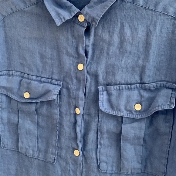 Alex Mill Utility Linen Shirt - Picture 5 of 9